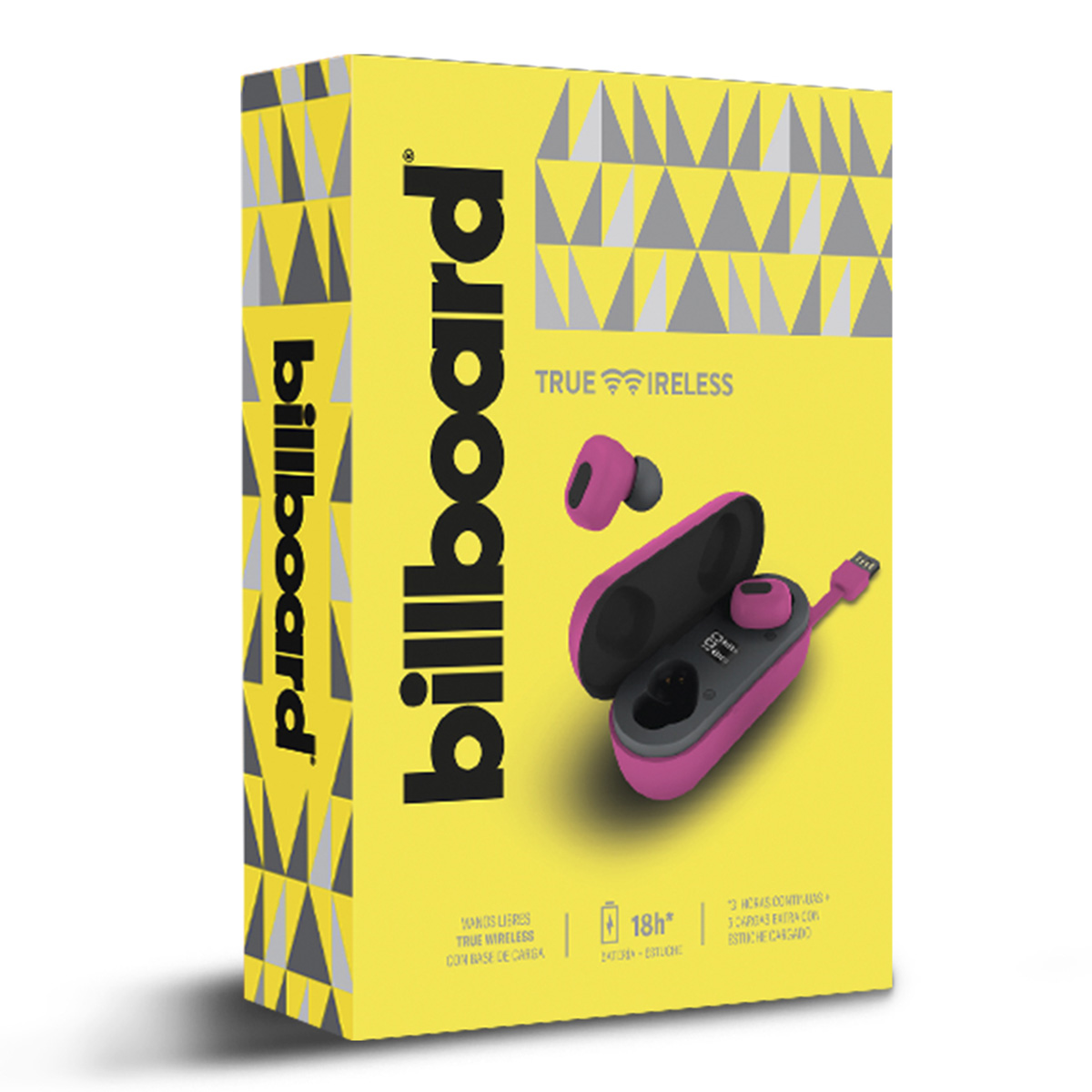 Audífonos Billboard TWS Rosa image number null