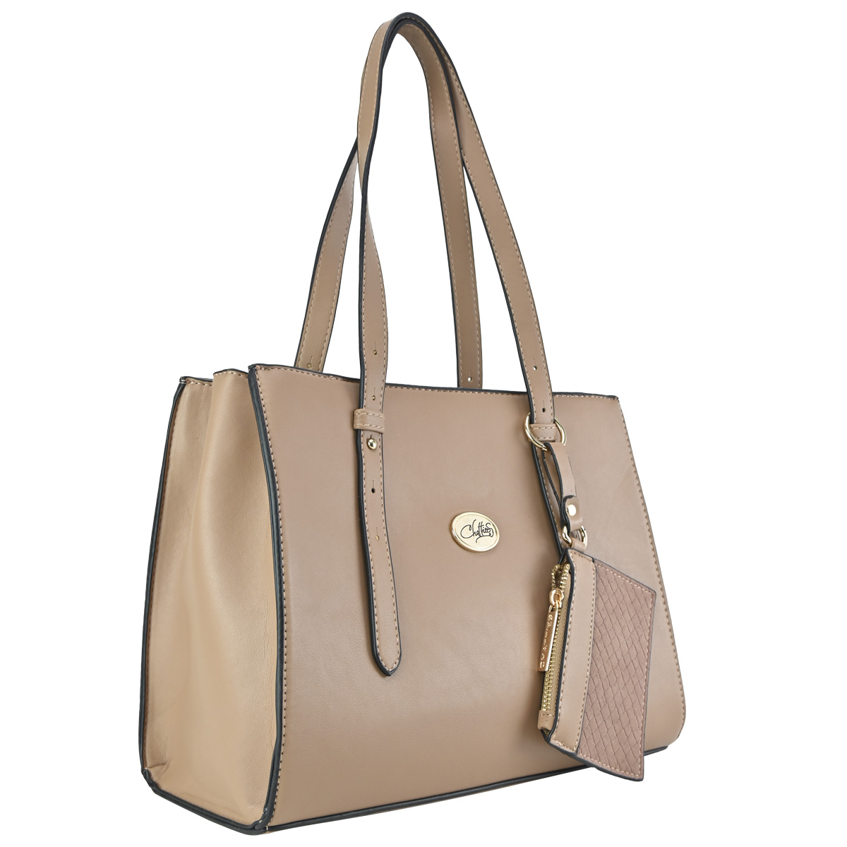Bolsa Jovo Chatties Tan Para Mujer image number null