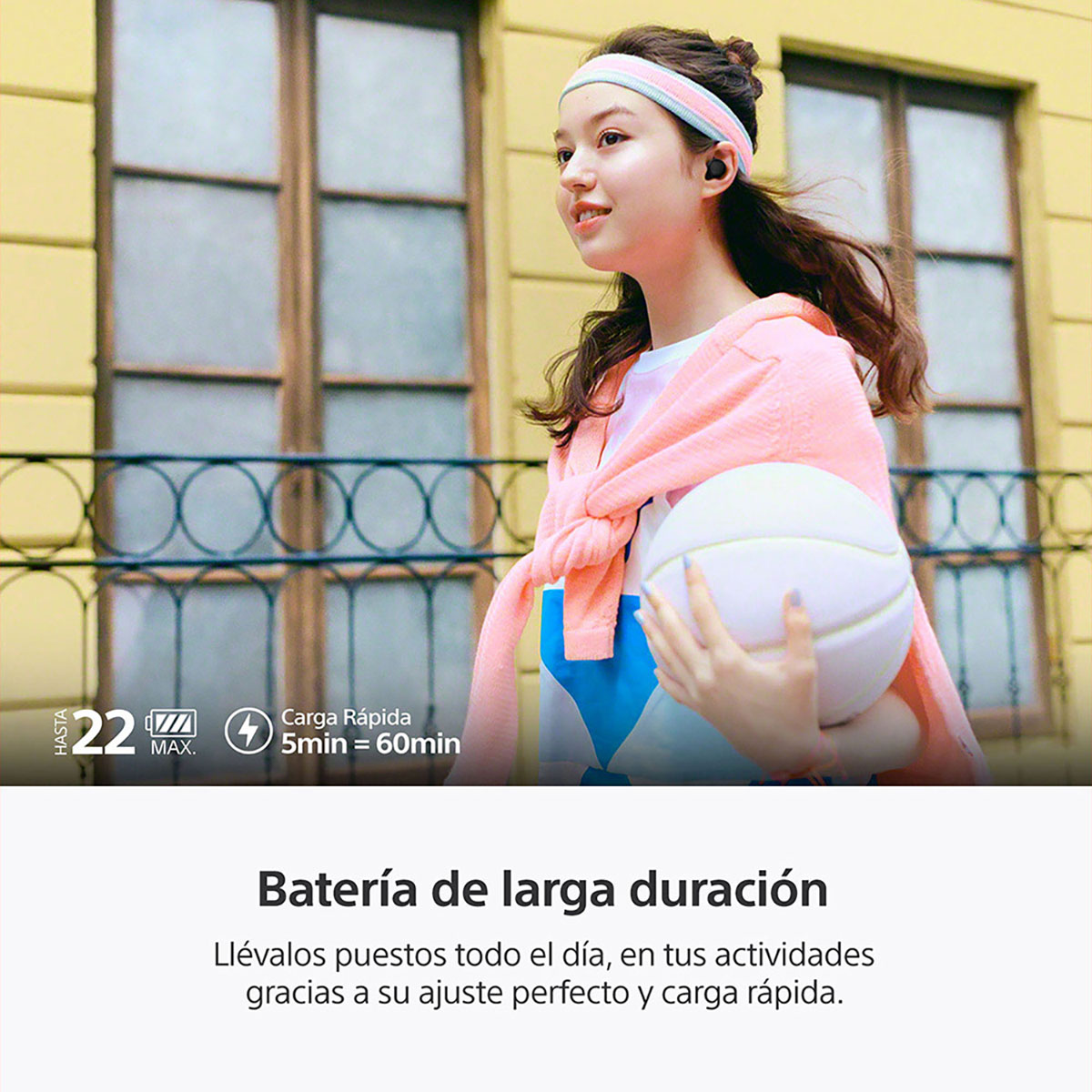 Audífonos Sony WF-C510 Negro image number null