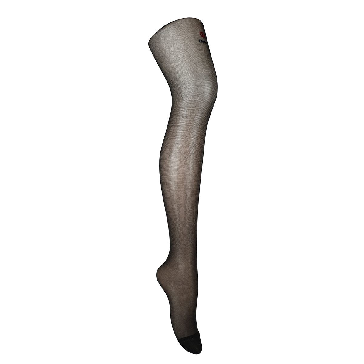 Pantimedia Dorian Grey super talla punta semireforzada 4012 chica negro dama image number null