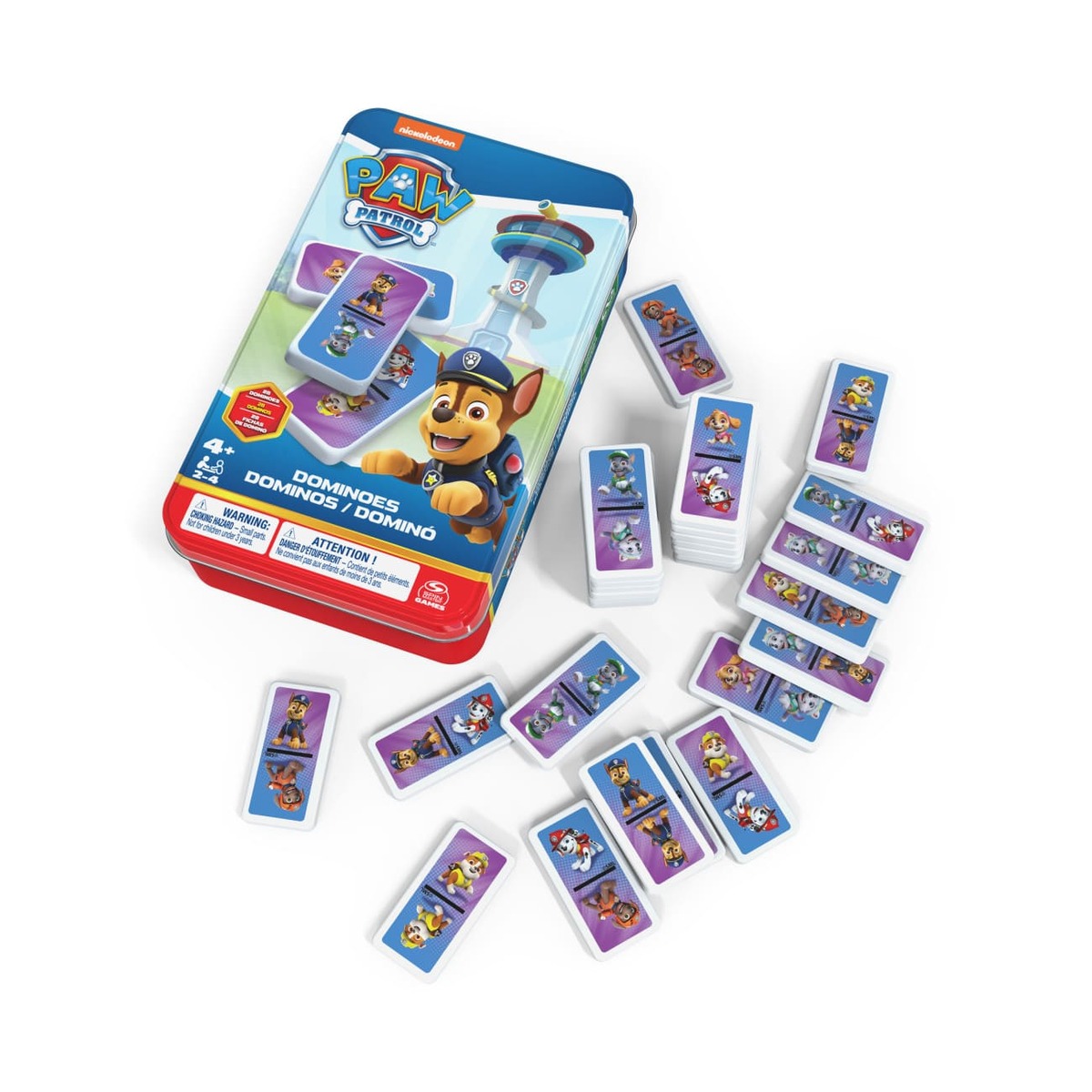 Domin&oacute; de 6 Paw Patrol image number null