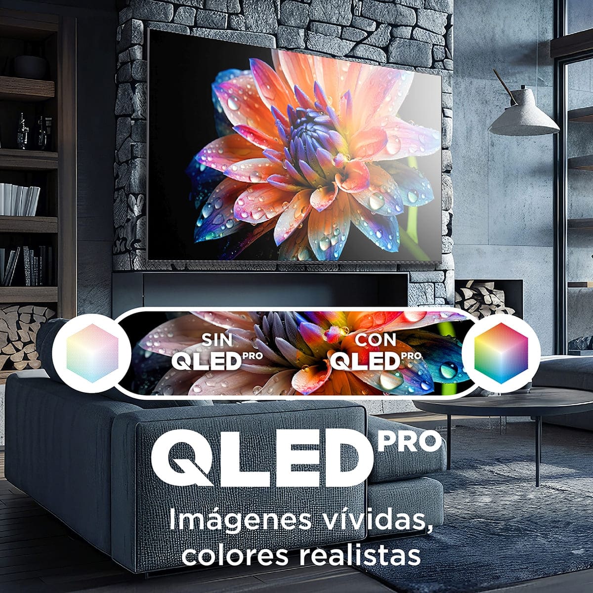 Pantalla TCL de 55 Pulgadas QLED 4K 55Q651G image number null
