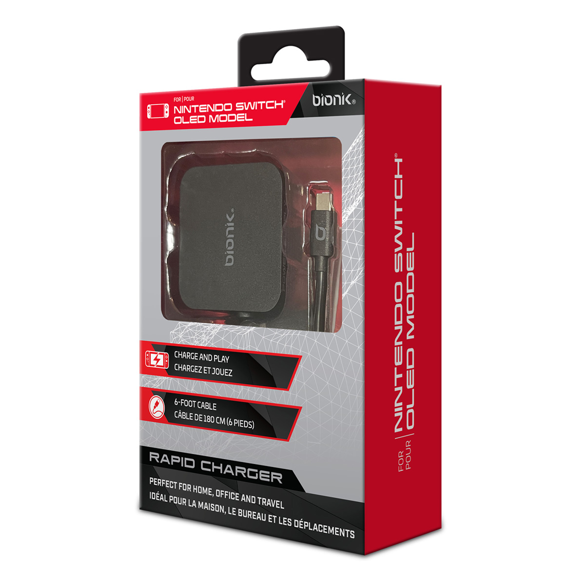 Cargador Rapido 45W Nintendo Switch image number null