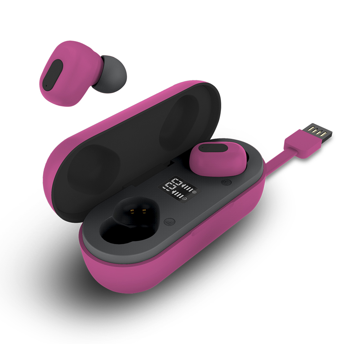 Audífonos Billboard TWS Rosa image number null