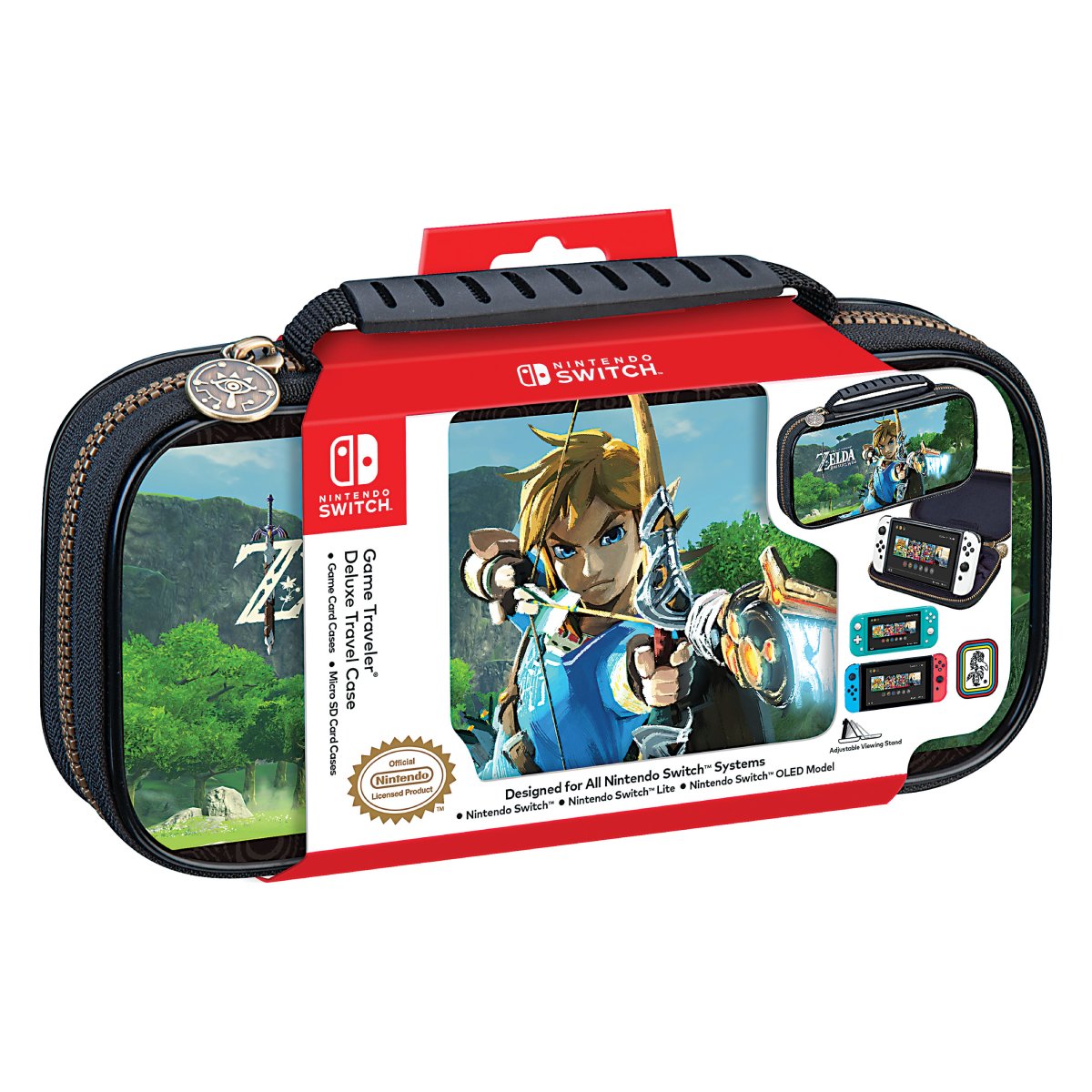 Estuche Nintendo Switch Zelda Link Arch image number null