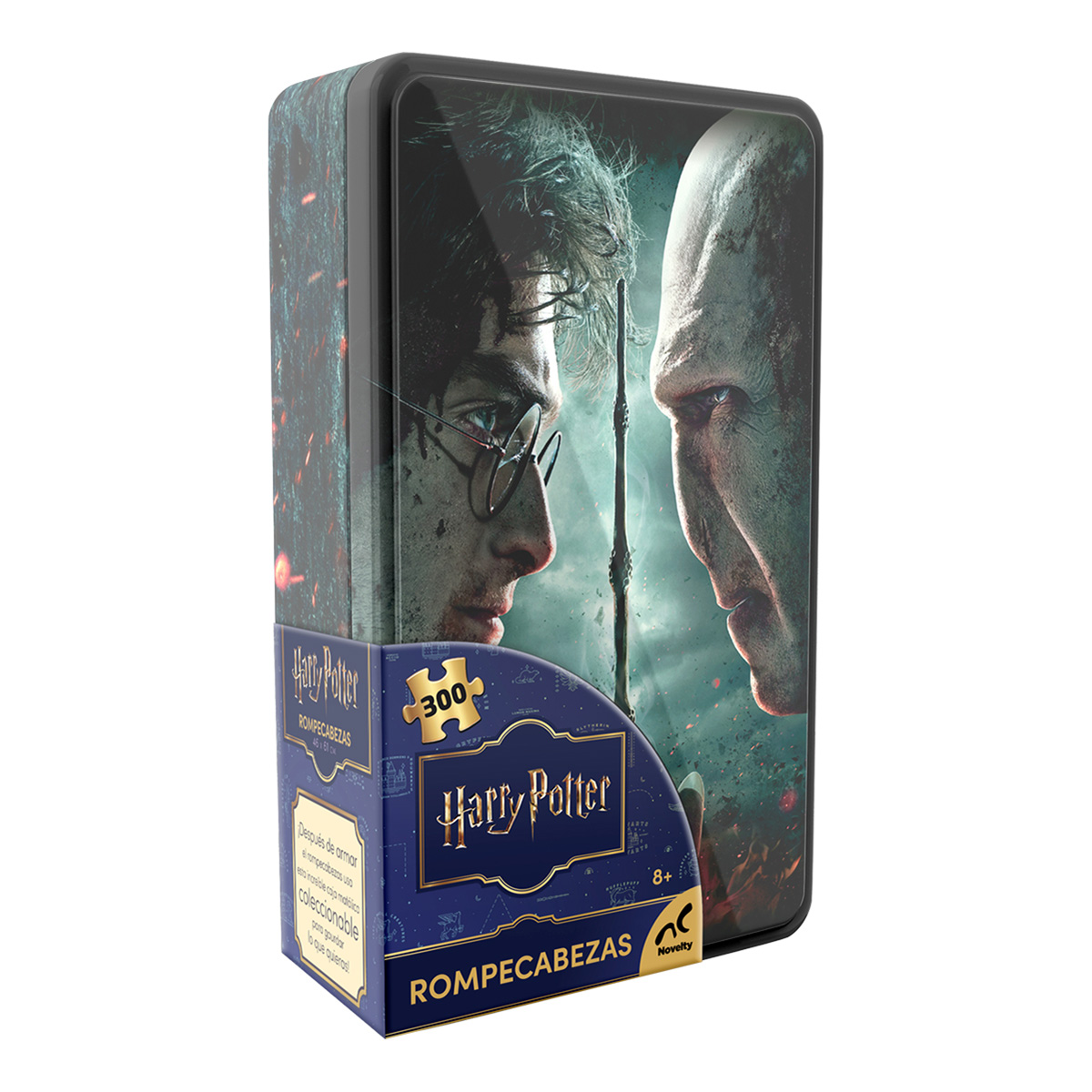 Rompecabezas Coleccionable Harry Potter en Estuche Met&aacute;lico NOVELTY 300 Piezas image number null