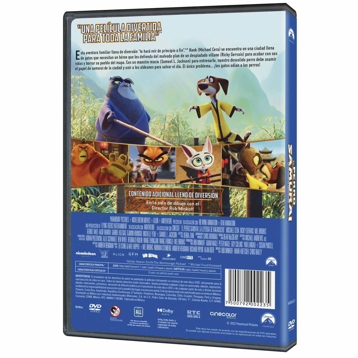 DVD El perro samurai: La leyenda de Kakamucho image number null