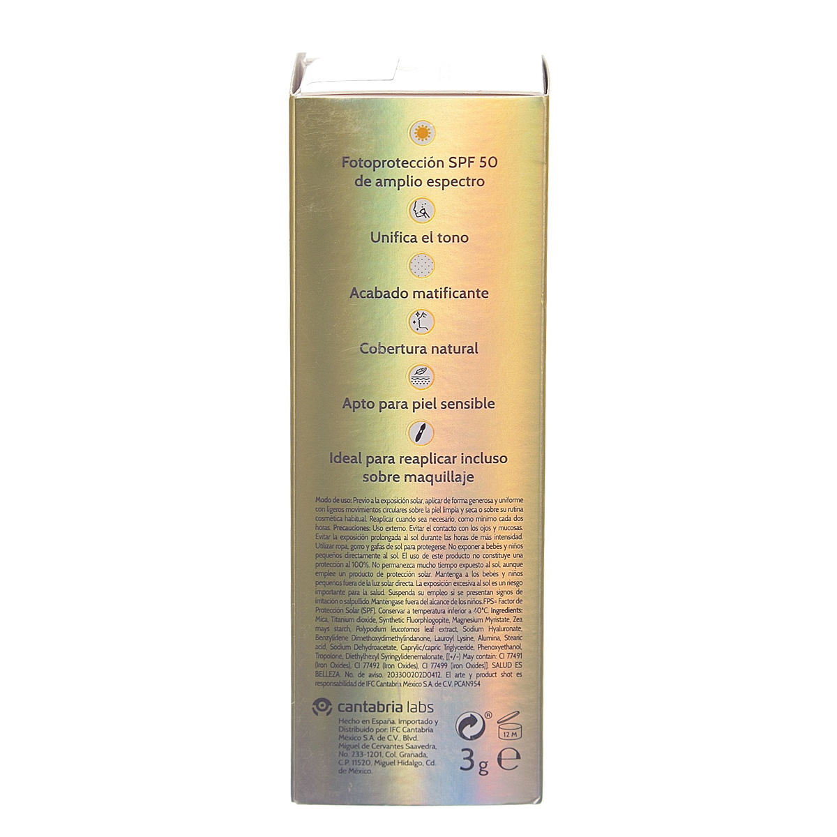 Heliocare 360 Mattifying Brush Spf50+ image number null