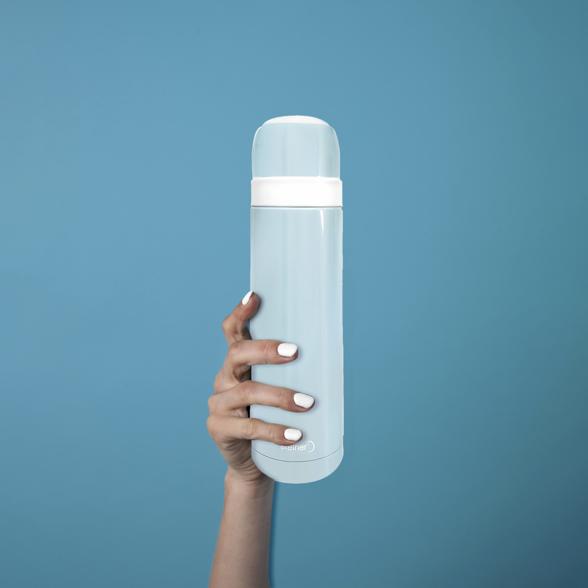 Termo Steiner Acero Inox 500 Ml Azul image number null