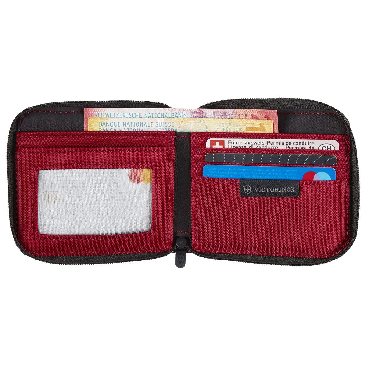 Cartera Zip Around en Nylon para Hombre Victorinox image number null