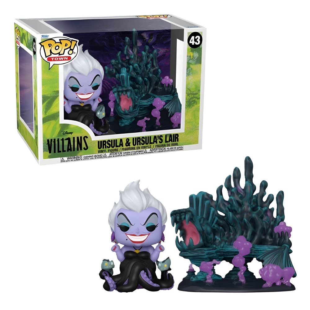 FUNKO Pop! Towns Villanos Ursula en su Guarida image number null