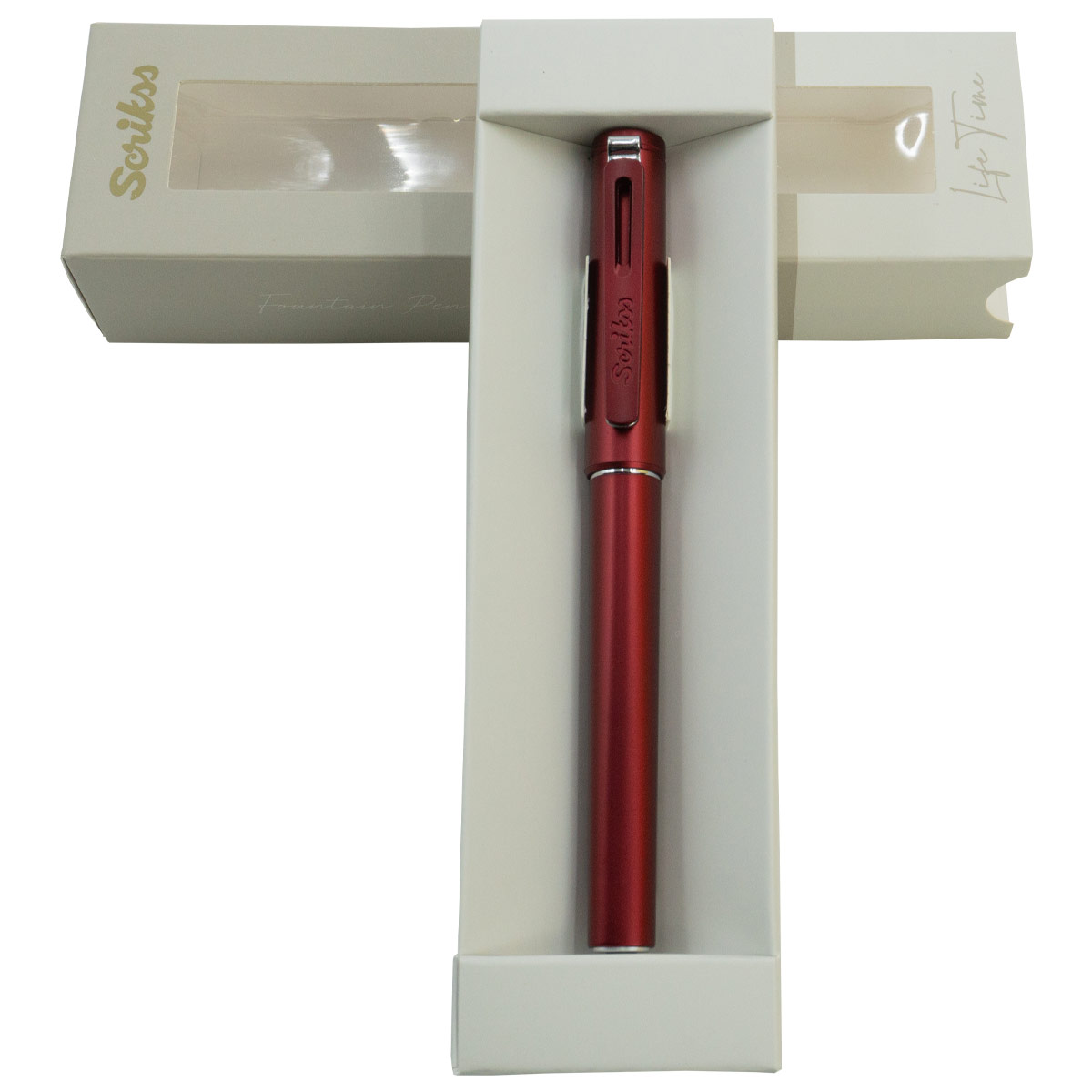 Pluma Fuente de Tinta Negra L&iacute;nea Punto SCRIKSS image number null