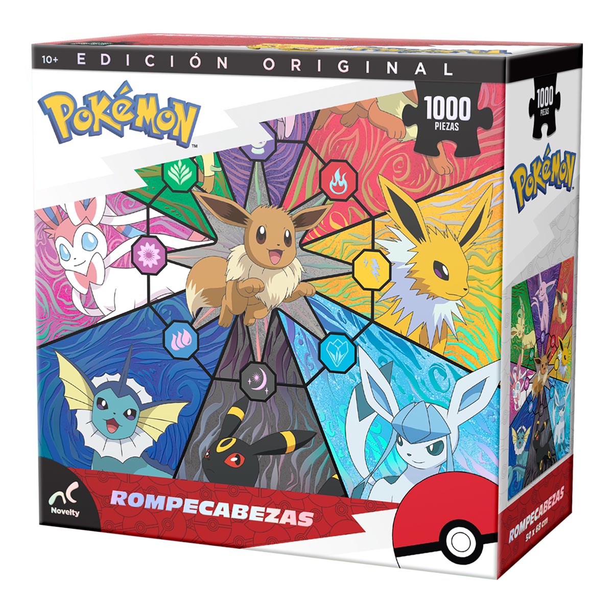 Rompecabezas NOVELTY Edición Original Pokemon Eevee image number null