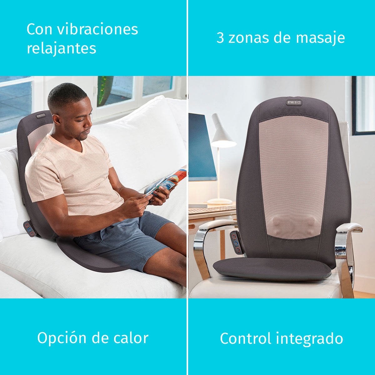 Homedics Asiento Masajeador Tipo Shiatzu image number null
