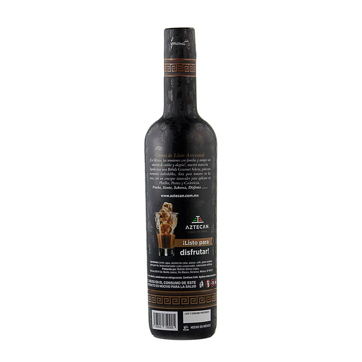 Crema de Licor Aztecan Kapucchino 750 ml image number null