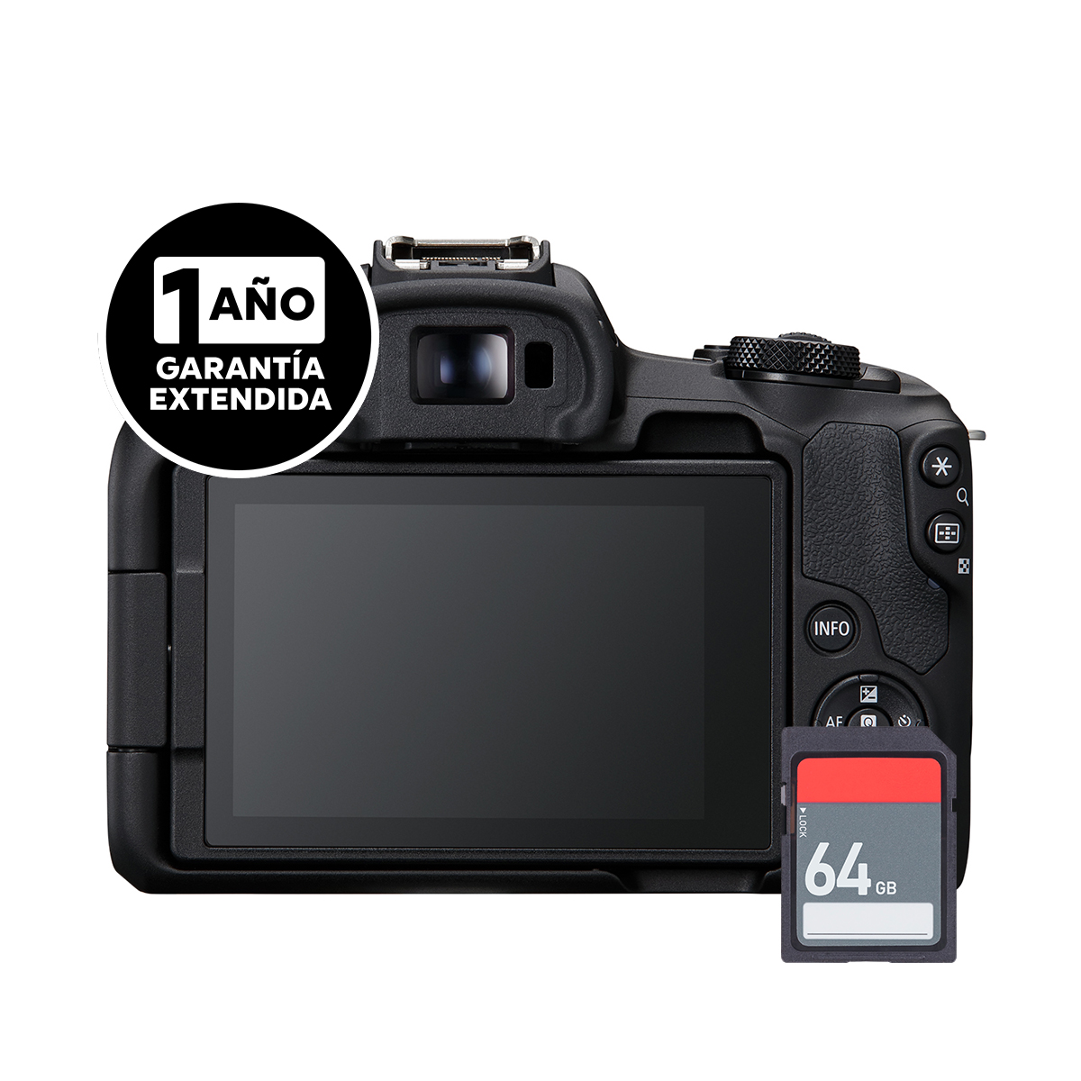 Cámara Canon Kit R50 Lente 18-45 Sd G Ext image number null