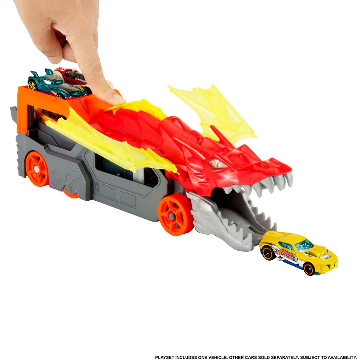 Hot Wheels Remolque de Drag&oacute;n image number null
