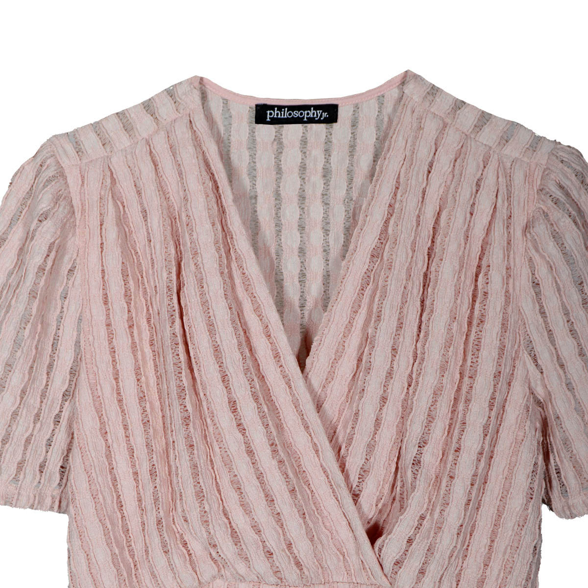 Blusa con Frente Cruzado Philosophy Talla Mediana para Mujer image number null