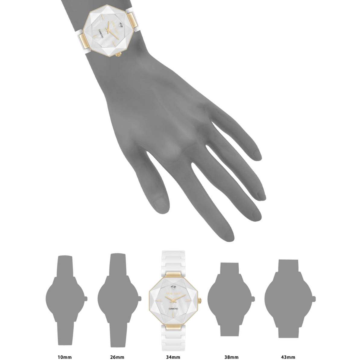 Reloj Anne Klein AK5064GPWT para Mujer image number null