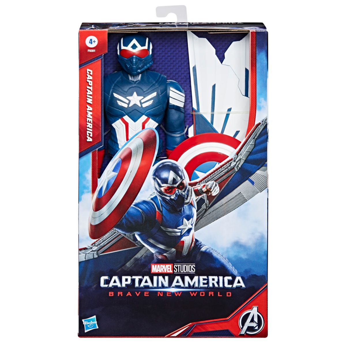 Figura de Acción 30 cm Marvel Studios Titan Hero Capitán América image number null