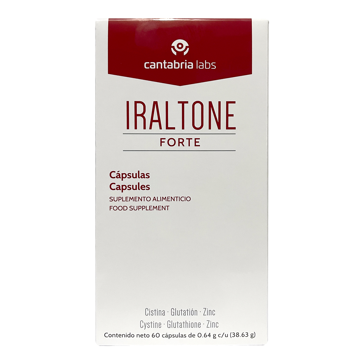 Irlatone Forte Suplemento Alimenticio 60 cÃ¡psulas image number null