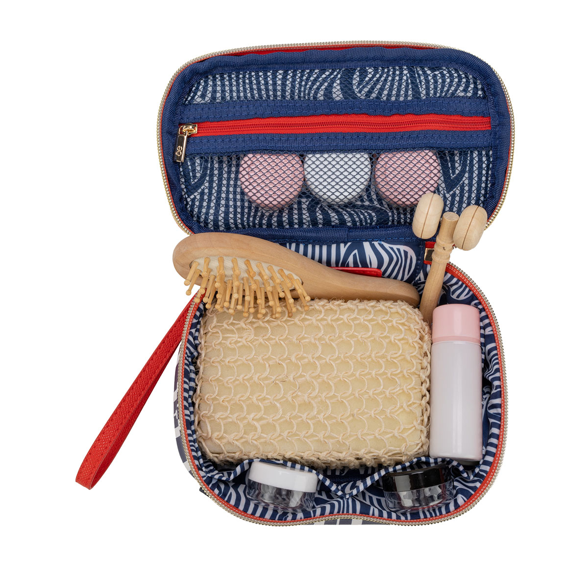 Cosmetiquera Cierre Sencillo Cloe Marino image number null