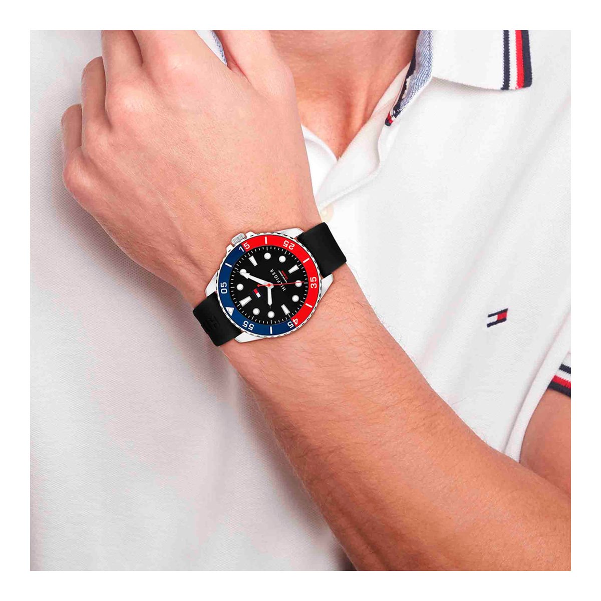 Reloj Tommy Hilfiger 1792201 Caballero Silic&oacute;n image number null