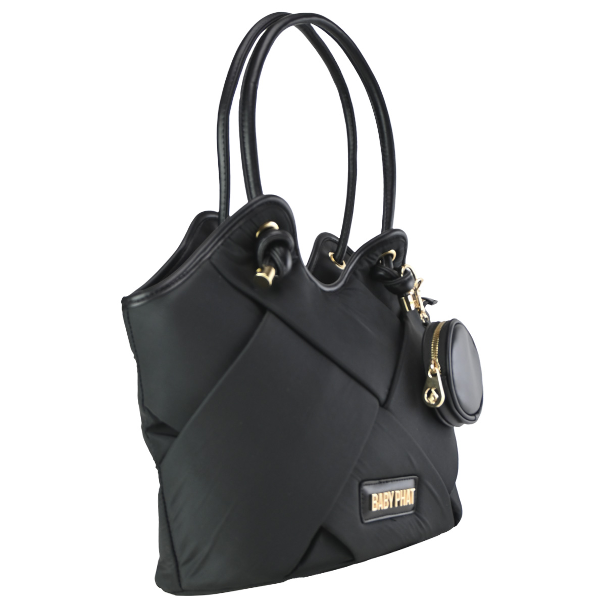 Bolsa Satshel Baby Phat Negro para Mujer image number null