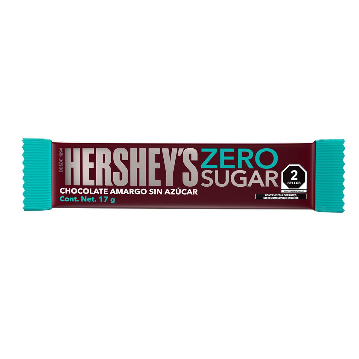 Barra de Chocolate Amargo sin Azúcar 17 g Hershey´s image number null