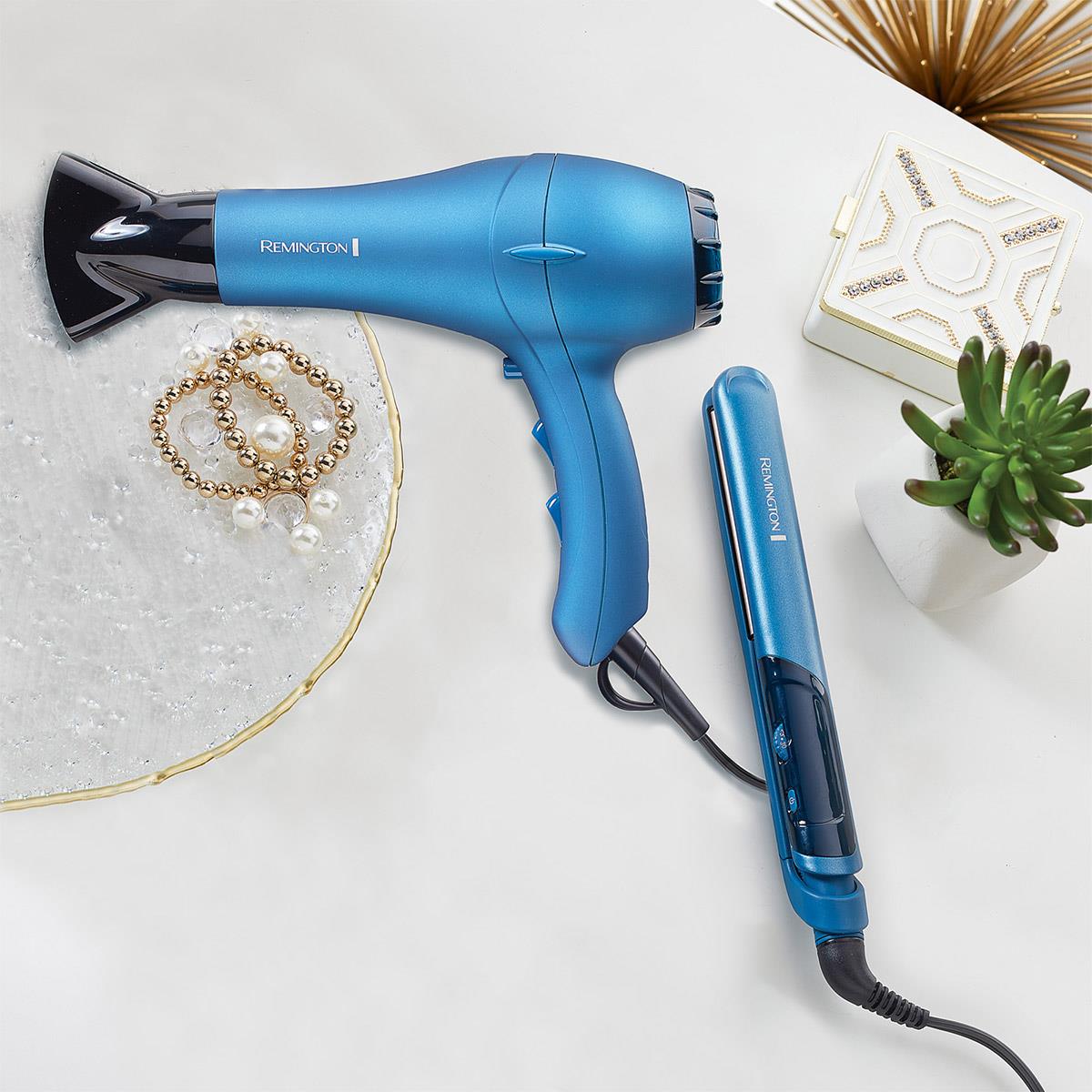 Combo Alaciadora y Secadora Remington image number null