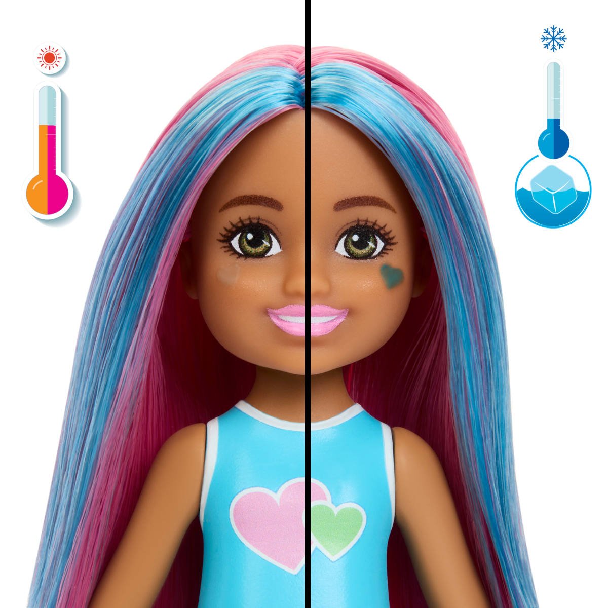 Barbie Pop Reveal Mu&ntilde;eca Batidos Chelsea Sorpresa image number null
