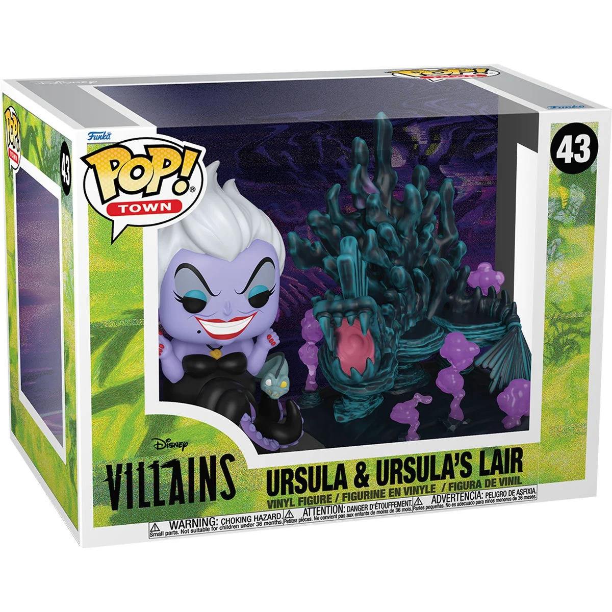 FUNKO Pop! Towns Villanos Ursula en su Guarida image number null