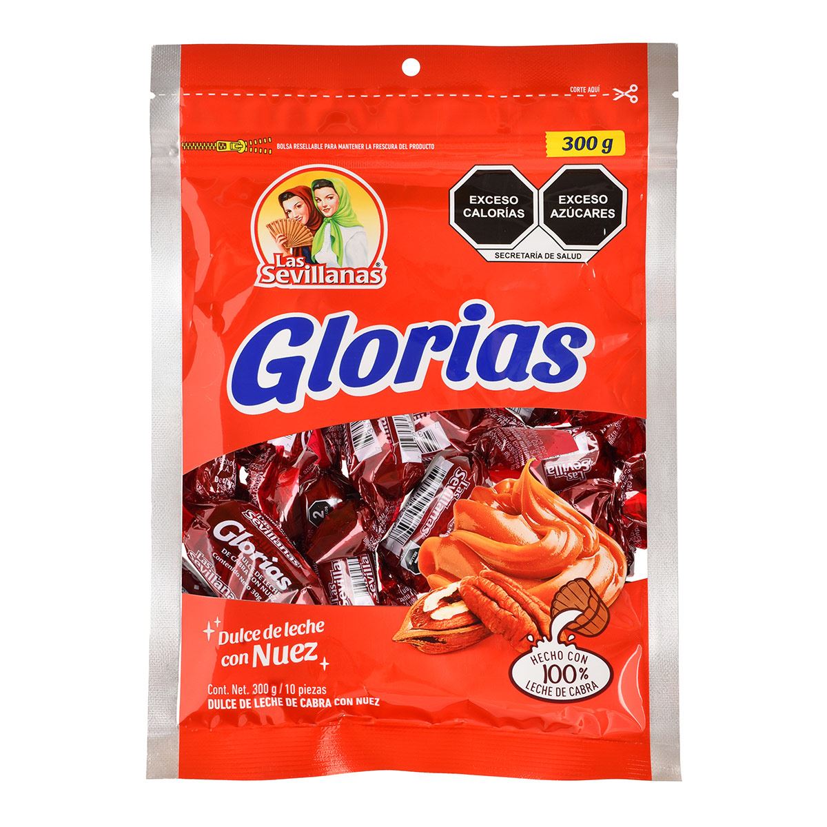 Gloria con Nuez 30gr 10 piezas image number null