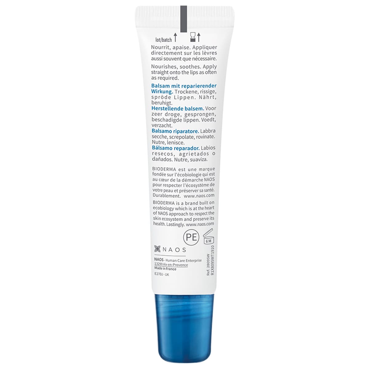 Bioderma Atoderm B&aacute;lsamo Labios, 15 ml image number null