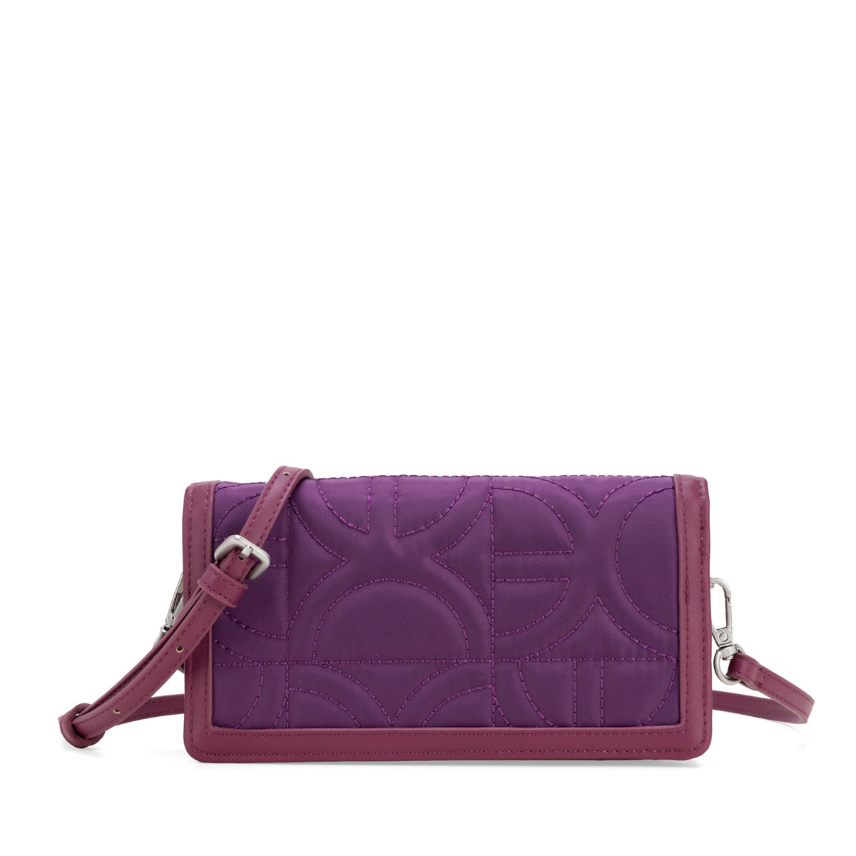 Billetera Flap Cloe Morado para Mujer Cloe image number null