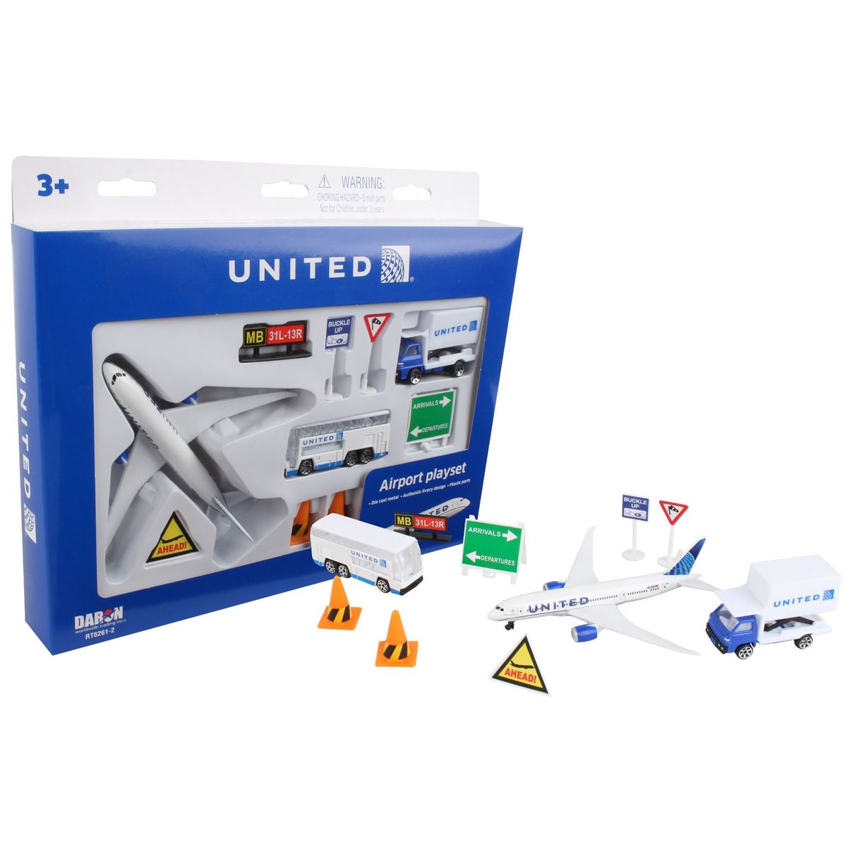 UNITED AIRLINES PLAYSET 2019 LIVERY image number null