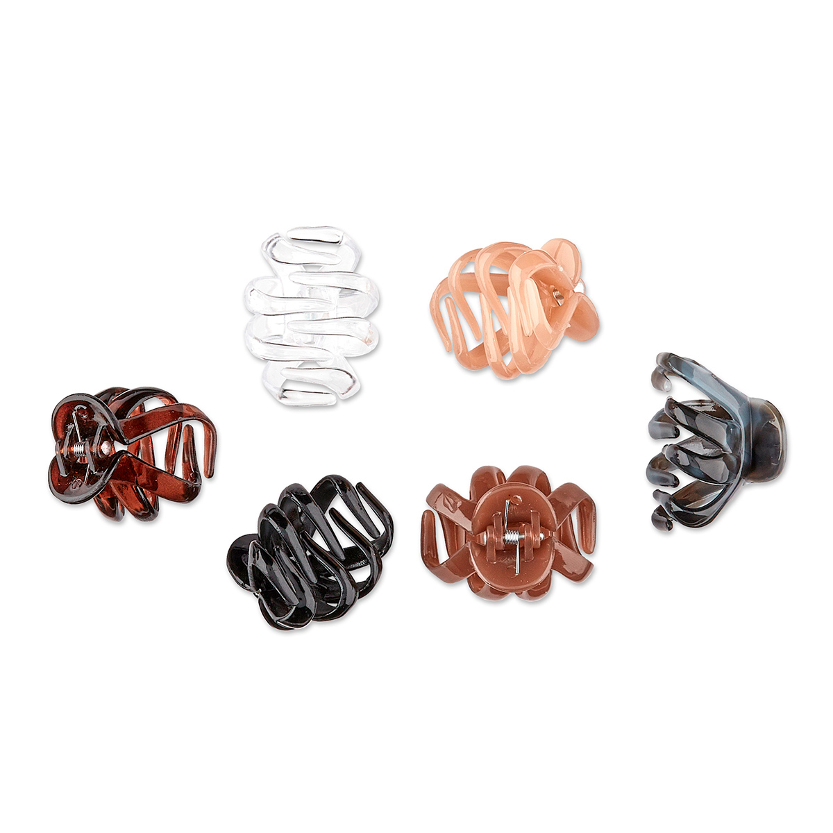Mini Pinzas Octopus Scunci 6 pzas. image number null