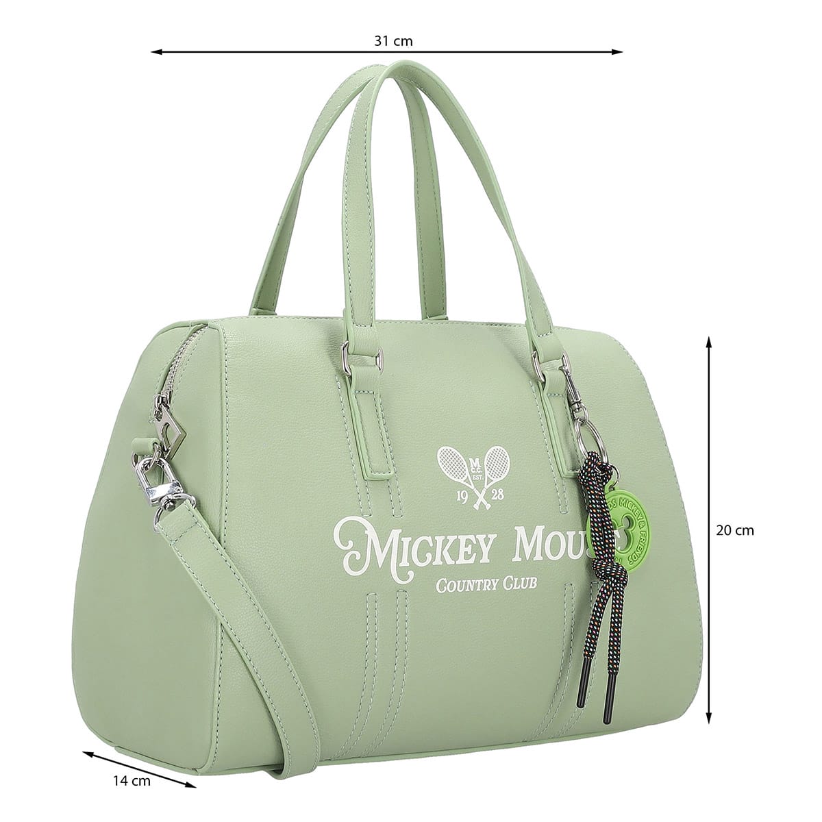 Bolsa Satchel W Capsule Verde Claro para Mujer image number null