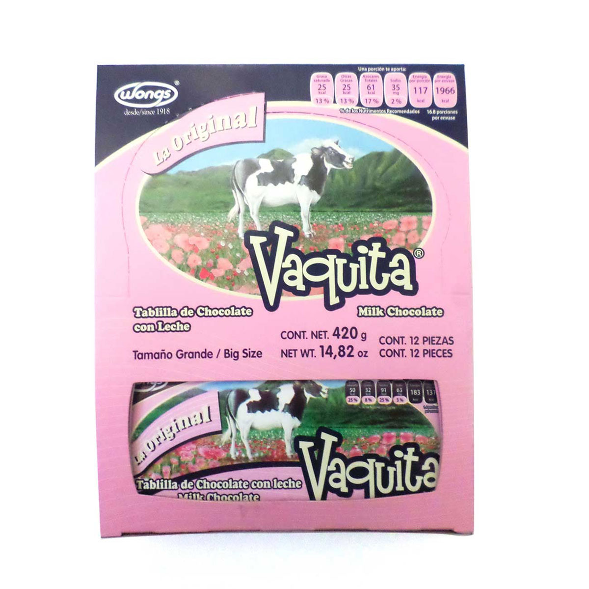 Chocolate Grande Vaquita 1 pza image number null