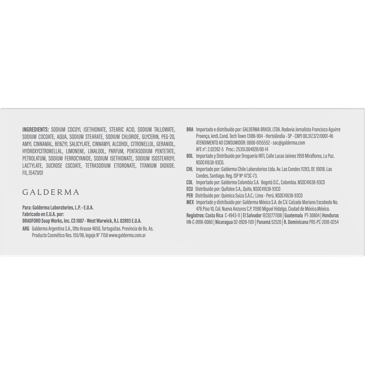 Cetaphil Barra Dermolimpiadora de Limpieza Suave 127g image number null