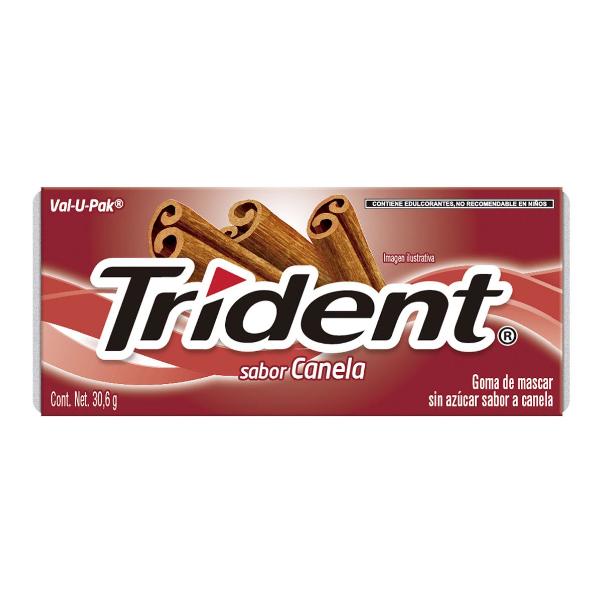 Chicles Trident Canela image number null