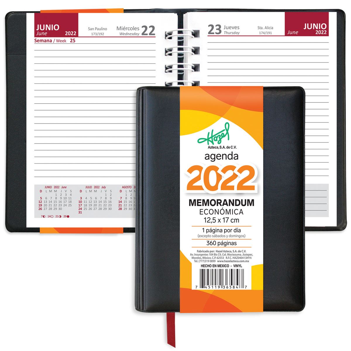 Agenda Memo Eco modelo 365-84 image number null