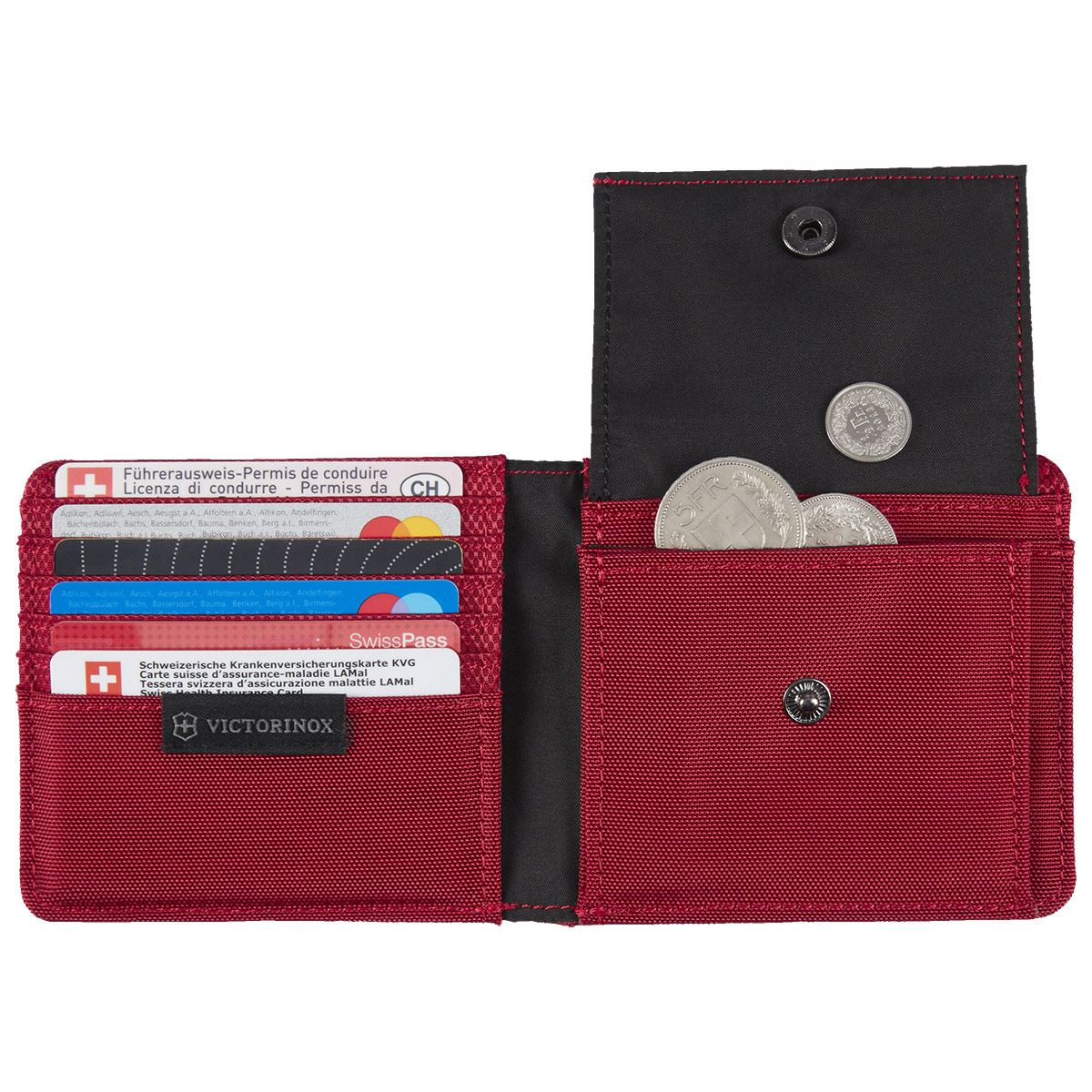 Cartera Bifold con Monedero en Nylon Victorinox para Hombre image number null