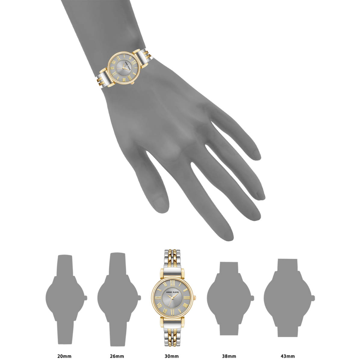 Reloj Anne Klein AK2159GYTT para Mujer image number null