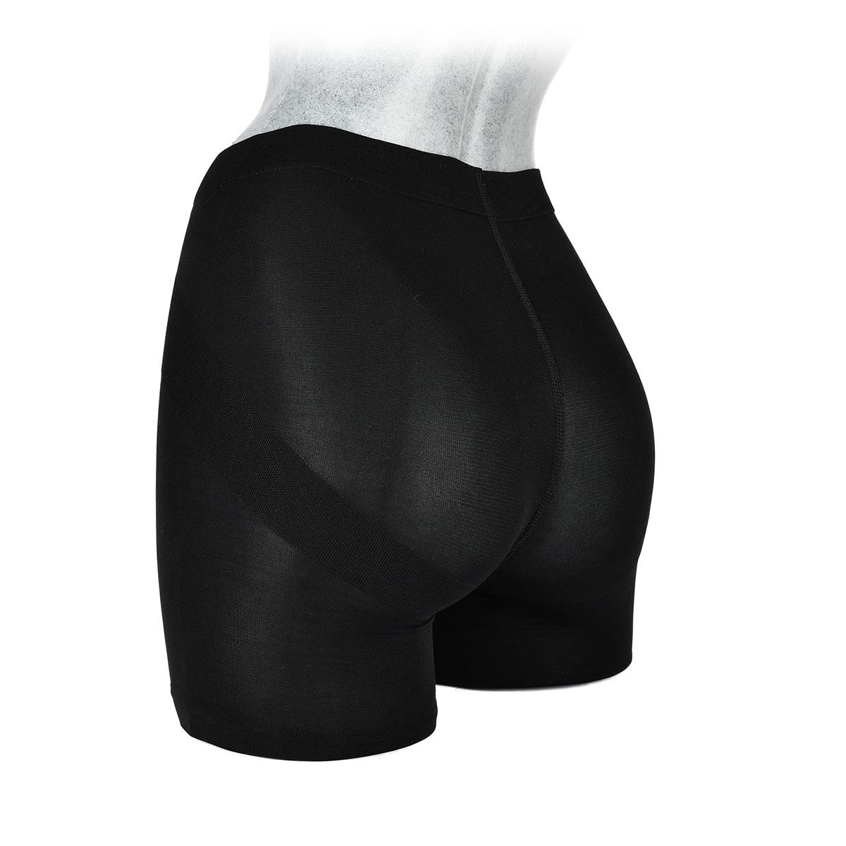 Boxer Dorian Grey soporte en gl&uacute;teo 5353 grande negro dama image number null