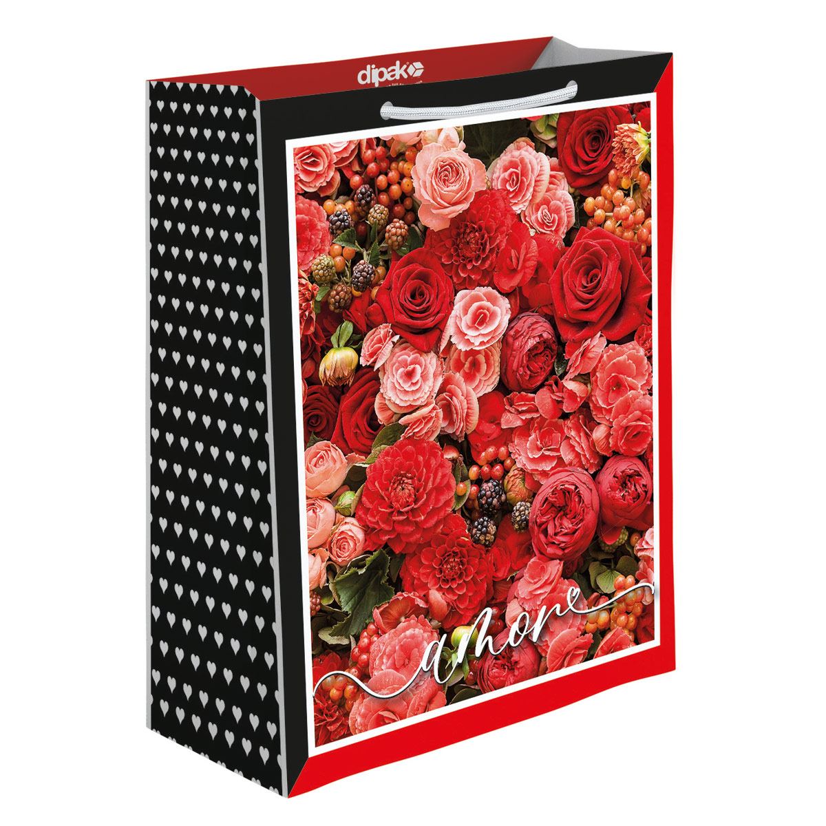 Bolsa de regalo Hs notas de amor tama&ntilde;o chica image number null