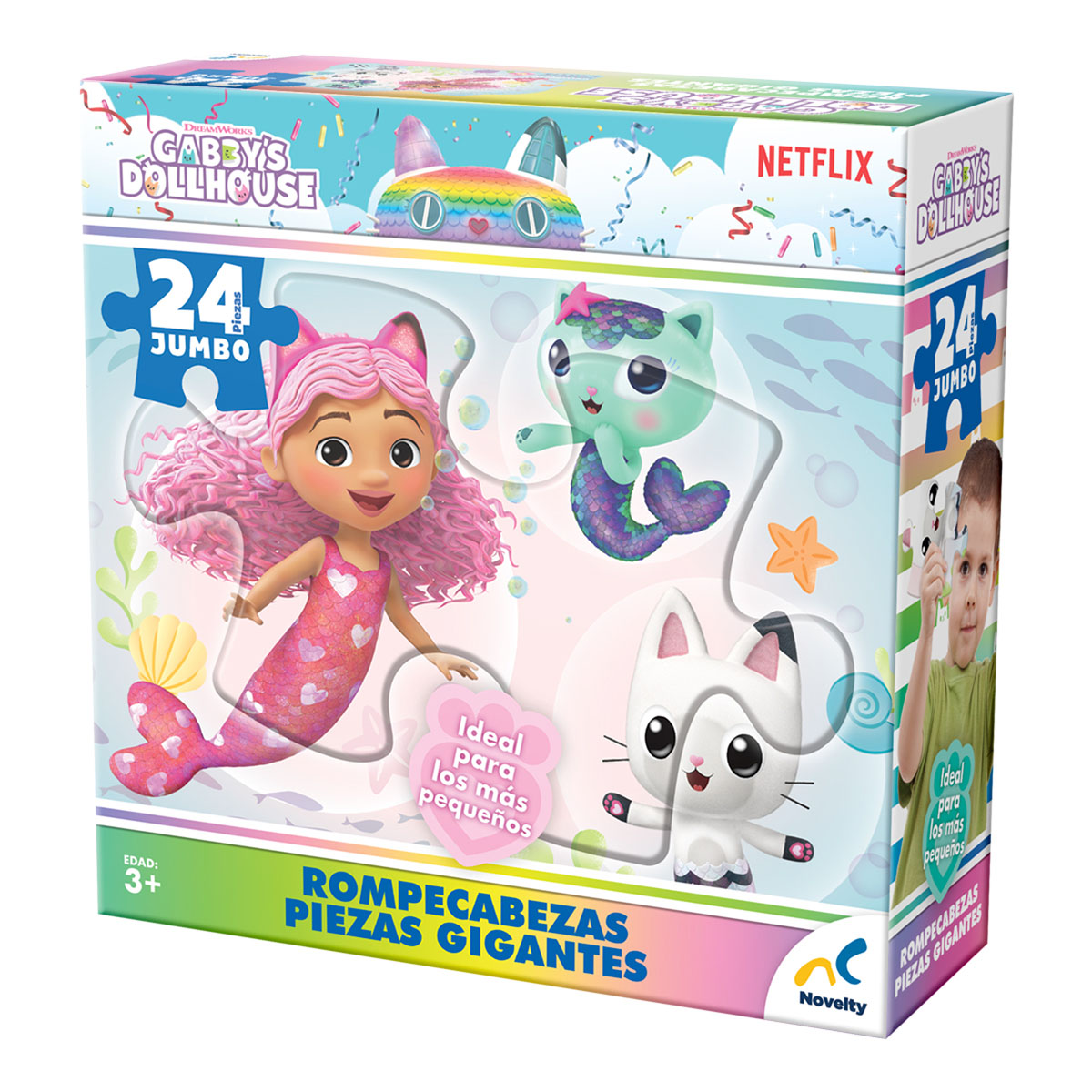 Rompecabezas Piezas Gigantes Gabby´S Dollhouse NOVELTY 24 Piezas image number null