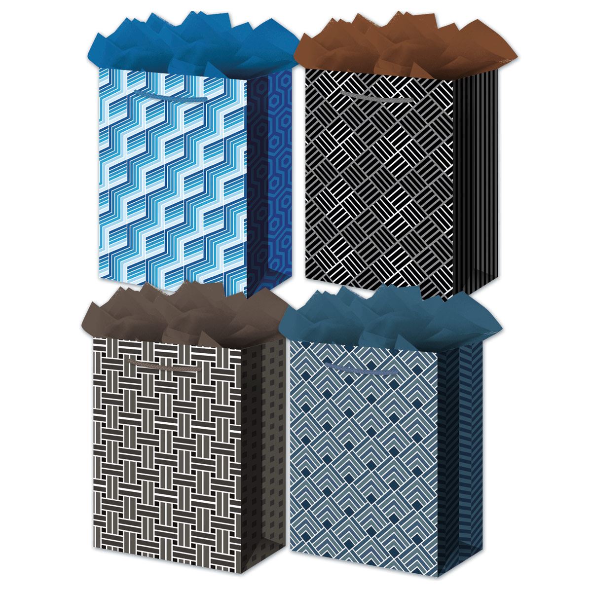 Bolsa para regalo tamaño grande caballero image number null