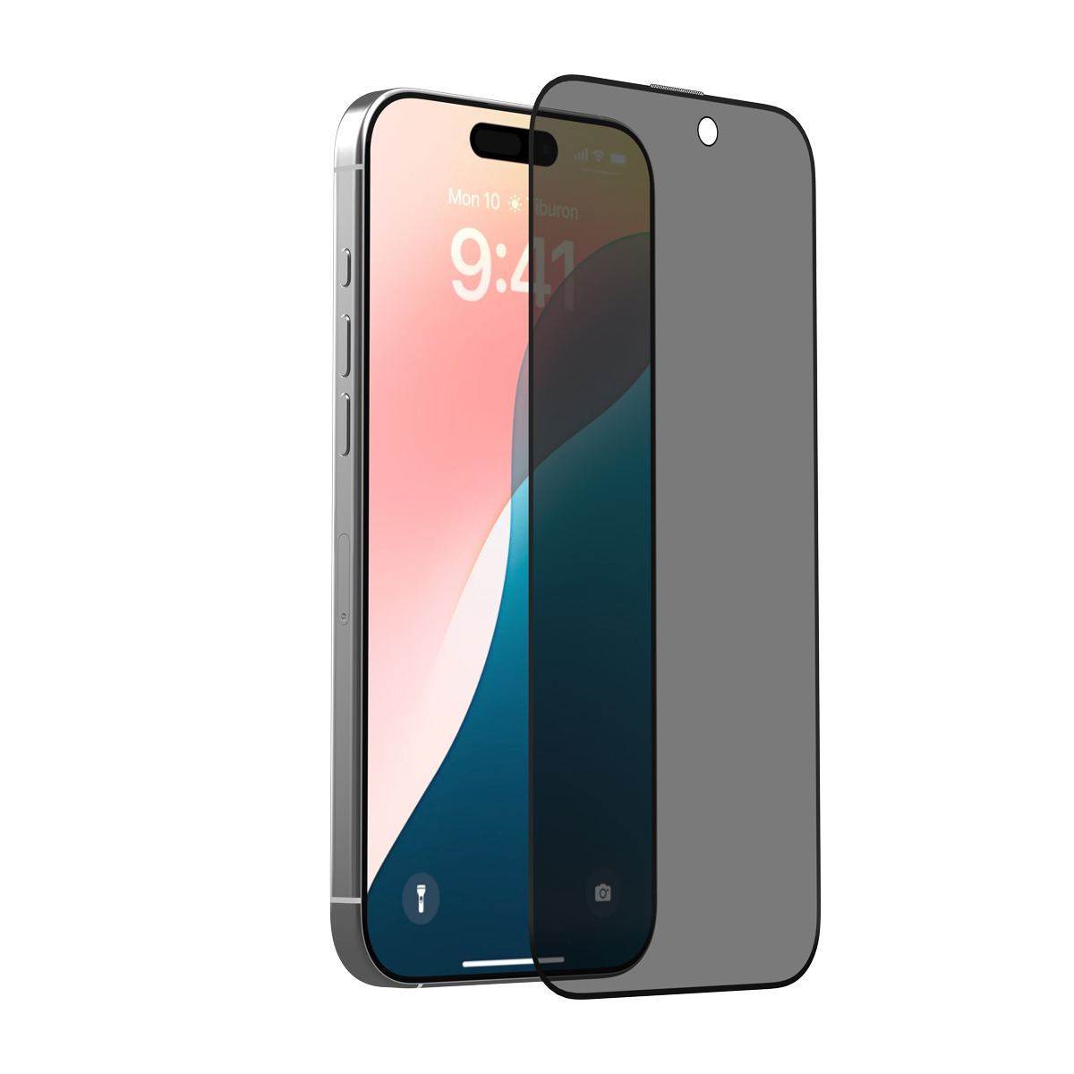 Cristal Privacy Templado para iPhone 16 image number null