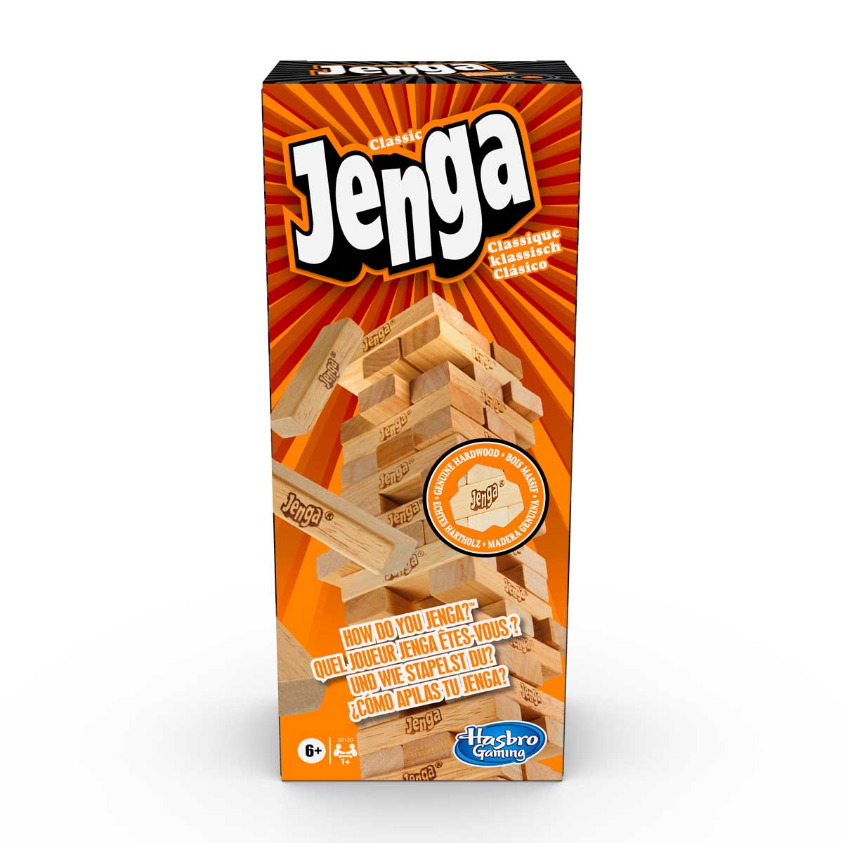 Juego de Mesa Jenga Clásico image number null